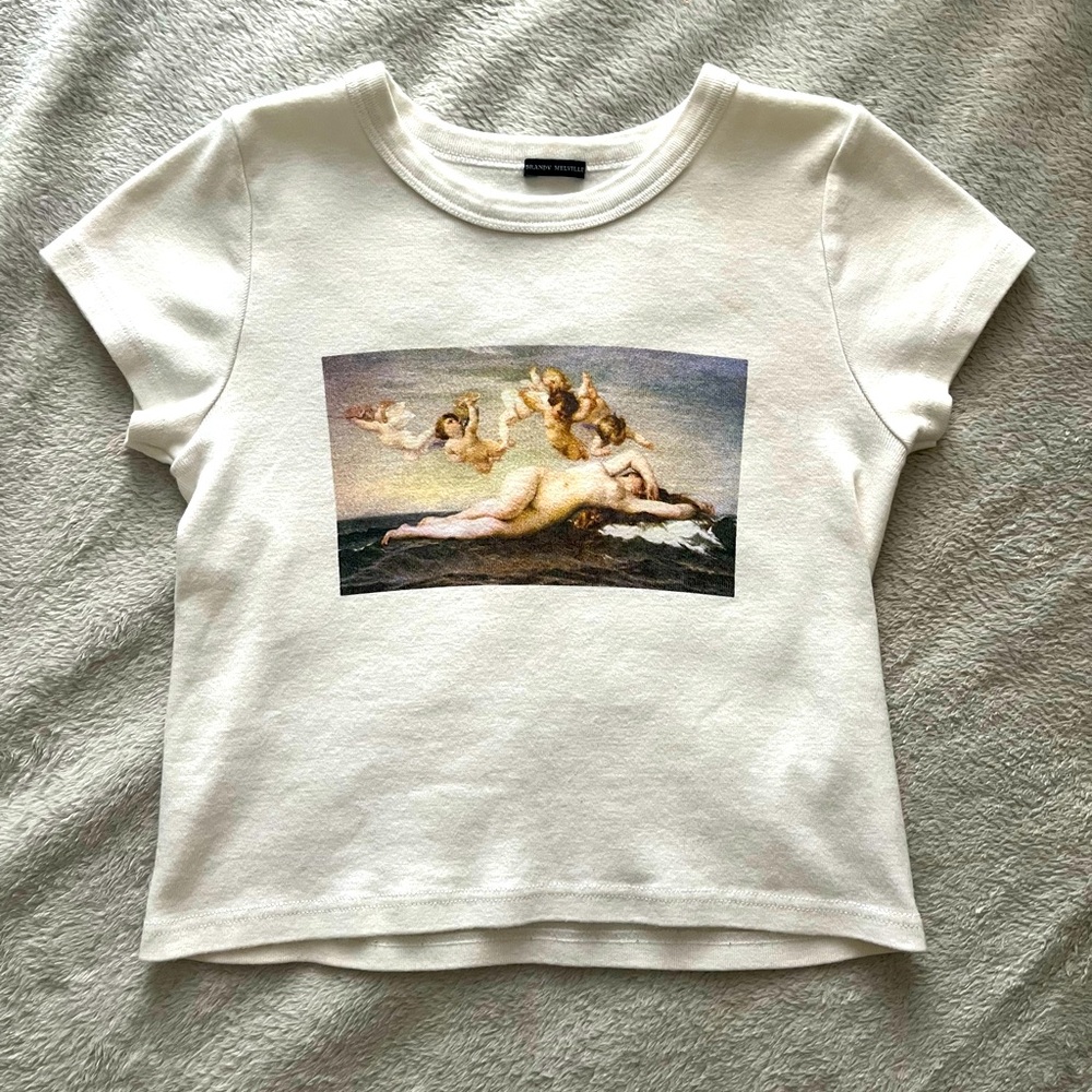 Brandy Melville angel crop